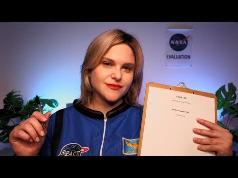 ASMR Nasa Space Program Job Interview