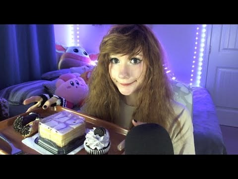 Mukbang ASMR Eating | Crunchy and Creamy Sounds | Desserts #asmr #mukbang