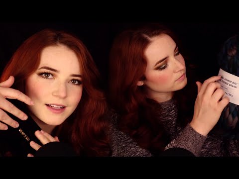 ASMR Layered Triggers & Unintelligible Whispers