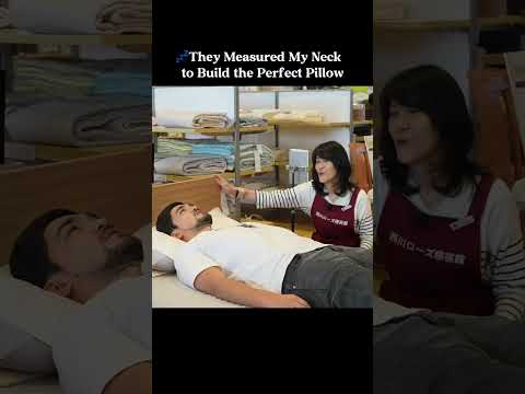 😴 (ASMR) The Japanese Sleep Service I Never Knew Existed – A Custom Pillow Made Just for Me