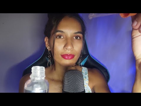 ASMR CUIDANDO DA SUA PELE ATÉ VOCÊ DORMIR 😴