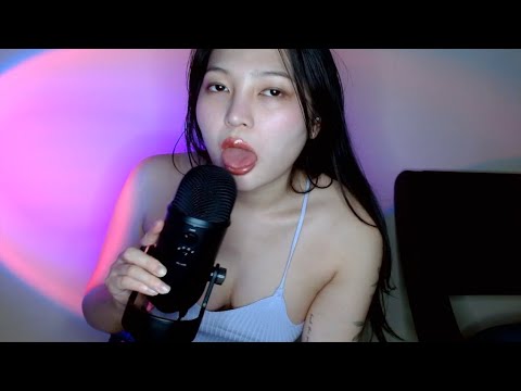 👅DO YOU LIKE MY LIPS BABY?👅 LICKING ASMR KISSING ASMR MIC LICKING MIC KISSING #ASMR MOUTH SOUNDS