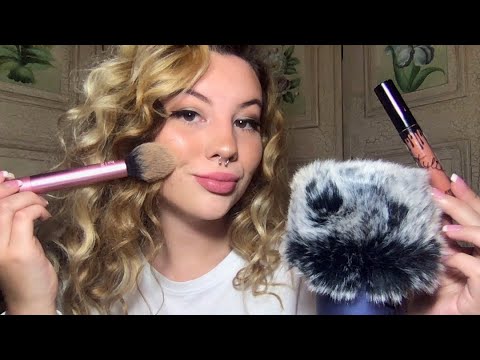 ASMR GRWM (Doing MY makeup) 💕