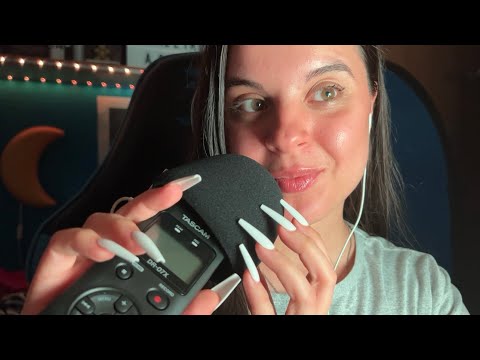 ASMR binaural *intenso* con susurros muy cerca de la Tascam ♡