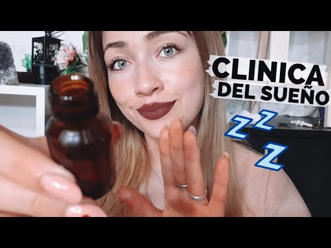 ASMR CLINICA DEL SUEÑO Te ayudo a dormir💤😴