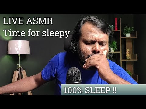 LIVE ASMR / Time for sleepy 