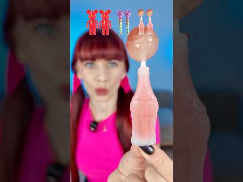 ASMR Giant Jelly Bear Brick, Wax Bottle Candy #mukbang #challenge