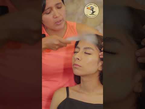 Esperanza's gentle whispering ASMR massage & energy purification #shorts