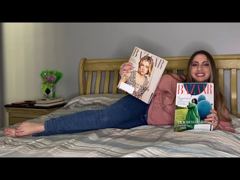 ASMR Page Turning | Magazine Flipping | Whispered