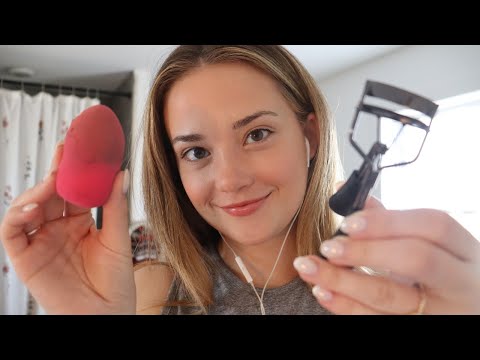 ASMR Doing Our MAKE UP Together Roleplay & Life Updates! Soft Spoken