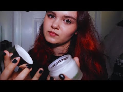 Doing Your Skincare Before Bed | ASMR