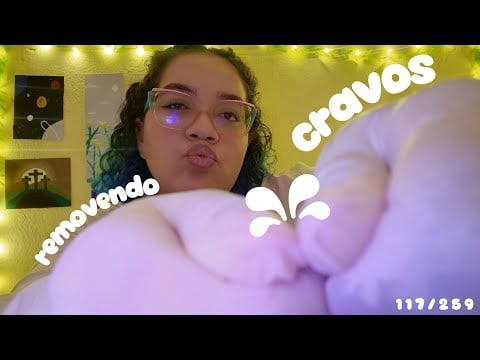 ASMR REMOVENDO SEUS CRAVOS 😱💕