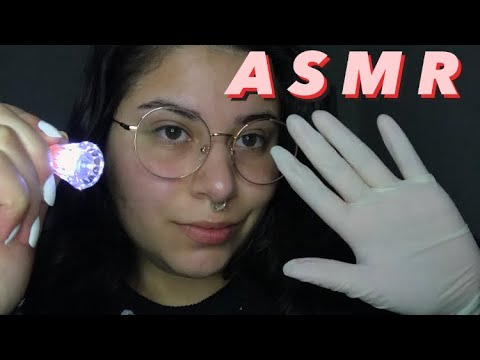 ASMR | EXAME DOS NERVOS CRANIANOS 🧐