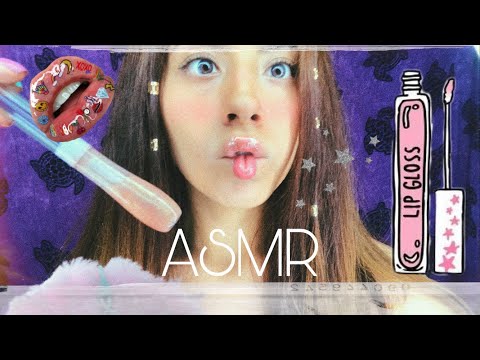 ASMR | Muchas capitas de gloss ✨| Sonidos relajantes | Sonidos de babita | Andrea ASMR 🦋