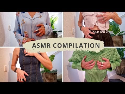 ASMR 1.5 HOUR ULTIMATE SLEEP AID |  BEST FABRIC SCRATCHING & COZY CLOTHING RUBBING COMPILATION 😴⚡
