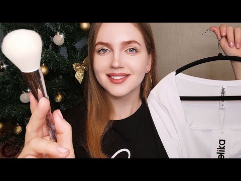 АСМР Образ и Макияж для Подруги • ASMR Doing Your Image and Makeup