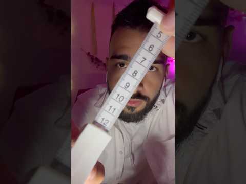 Je te mesure 📏 #asmr #asmrsounds #asmrvideo #asmrfrançais #asmrroleplay