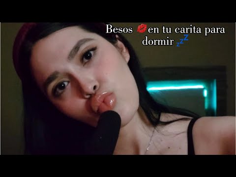 ASMR Besitos para dormir y relajarte(triggers) ASMR con Miriam