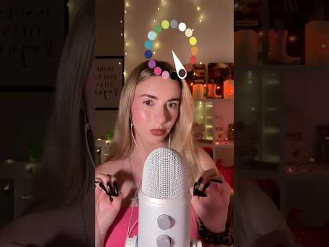 ASMR colour challenge 🎨 #asmrshorts #asmrtriggers