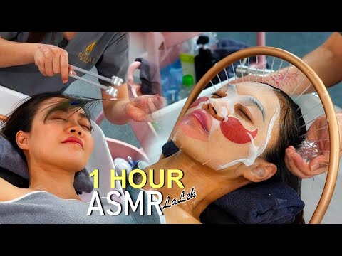 ASMR Head Spa✨ It's not just a hair wash, it's joyful Head Spa | Viral waterfall Head bath [Full V.]