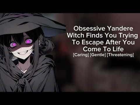 Obsessive Yandere Witch Finds You Trying to Escape After You Come To Life ASMR 