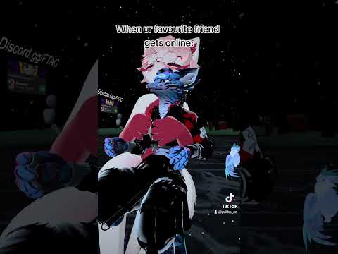 seeing ur friend get online finally #vrchatlife