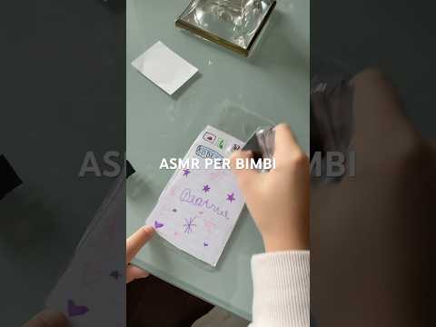 ASMR PER BIMBI☁️🩷 #asmr #asmrperbimbi #asmrshorts #relax #asmrita #asmrsounds #asmrvideo