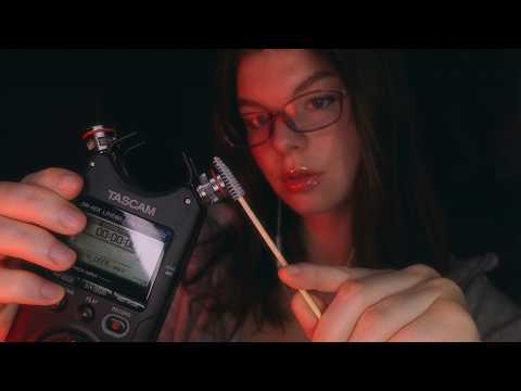 trying ASMR on my new tascam mic with your fav triggers