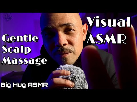 Fluffy Mic Scalp Massage + Positive Affirmations for Self Love, Visual Triggers and SLEEPY Whispers