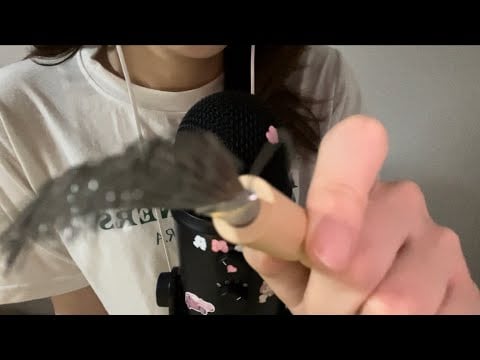 [ASMR] 팅글 보장💫| 부정적인 에너지 털어내기ASMR☀️| Plucking your negative energy asmr| 머리 빗기, 브러슁