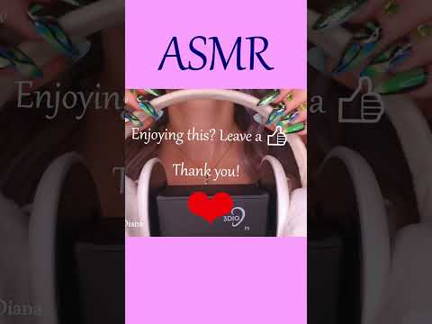 ASMR Ear Triggers 🌟 Sponges, Layered Sounds, Mouth Sounds & more  #asmr #asmrsleep #shorts