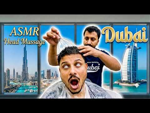 😱 ASMR | This Scalp Massager Head Massage in Dubai 🇦🇪 Put Me Into Sleep Mode! 💫😴