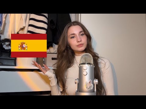 ASMR Learn Spanish With Me 🇪🇸 (close up)