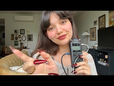Fast and Aggressive ASMR With The Tascam ( Mic Triggers, Build Up Tapping, Mouth Sounds, More! )