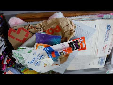 Filling In My Summer To Fall Personal Junk Scrapbook Journaling ASMR Chewing Gum