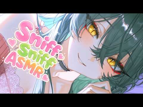 Sniff Sniff~ Up Close Sniffing & Breathing 💚 [3DIO] Mommy ASMR