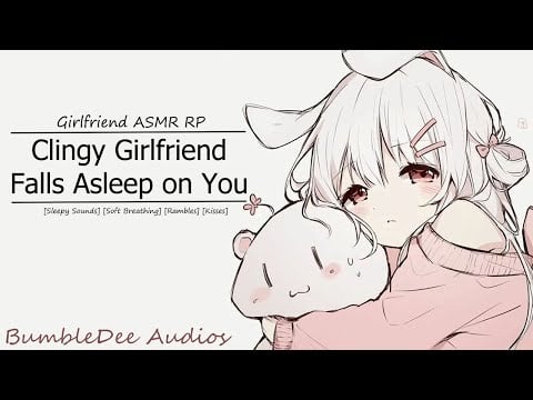 ASMR Girlfriend Falls Asleep While you Game [1 Hour] [Soft Breathing]