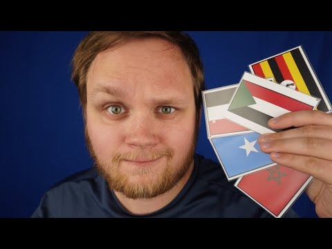 You don't know all African flags! | ASMR