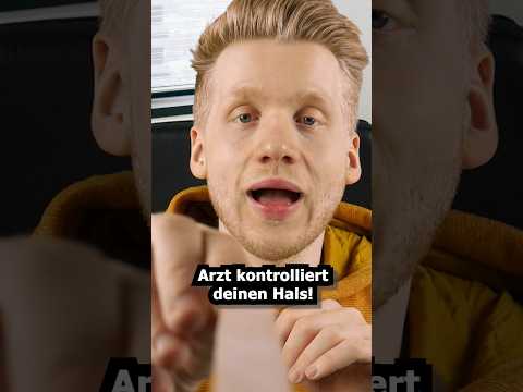 Arzt kontrolliert deinen Hals! #asmr #relax #asmrsounds