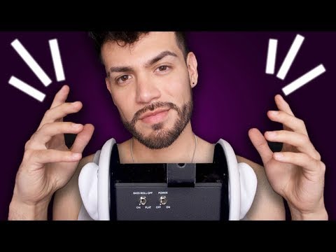 ASMR - Powerful Whisper & Ear Caressing | 1 Hour (Male)