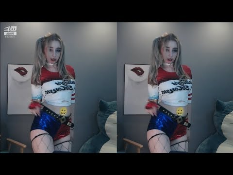 Alice艾莉思 20191031 斗鱼直播/douyu (小丑女cos)