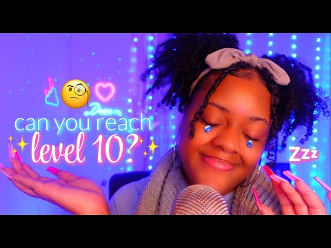 ASMR ♡ Can You Reach Level 10 Before Falling Asleep? 😴🛌🏽💤