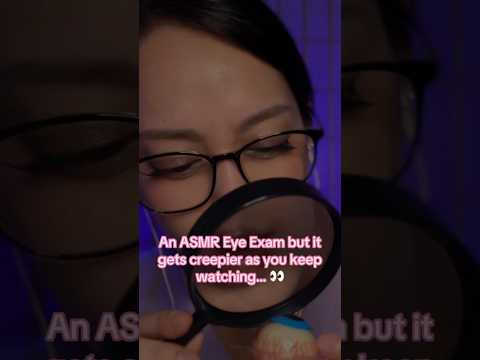 ASMR Eye Exam but something is off…. 🥶😰 (patreon teaser)