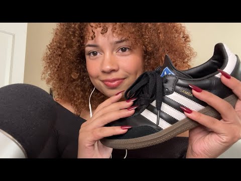 ASMR shoe collection (tapping & scratching)