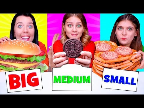 Big, Medium and Small Plate Challenge | Awesome Kitchen Hacks | ASMR Compilation
