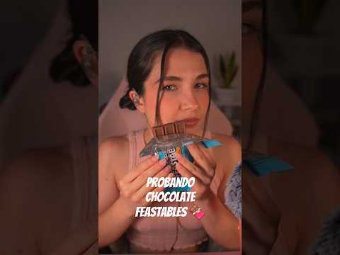 Feastables Chocolate 🍫  #asmr #shorts