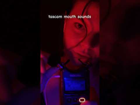 ASMR Tascam Mic Mouth Sounds 🎙️ (Super Close & Tingly) #asmr
