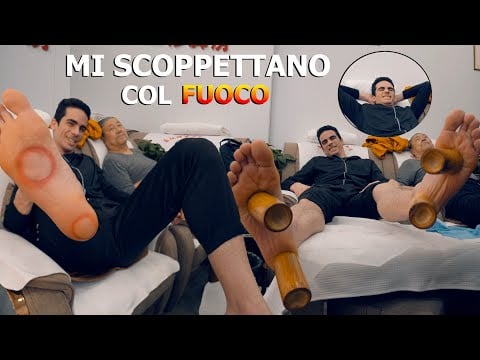 ASMR: HO PROVATO LA COPPETTAZIONE AI PIEDI CON MASSAGGIO CINESE!