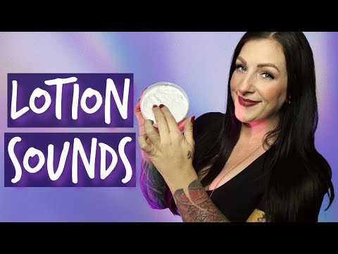 🤍💥💜ASMR Squishy Lotion Sounds 💜💥🤍