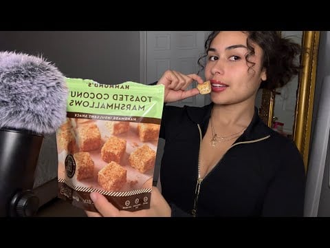 asmr : coconut marshmallows 
